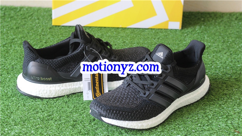 Real Boost Adidas Ultra Boost 2.0 Core Black AQ3909